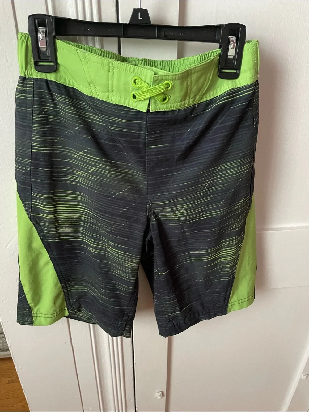 3 pair boys swimming trunks, 1 boys board short